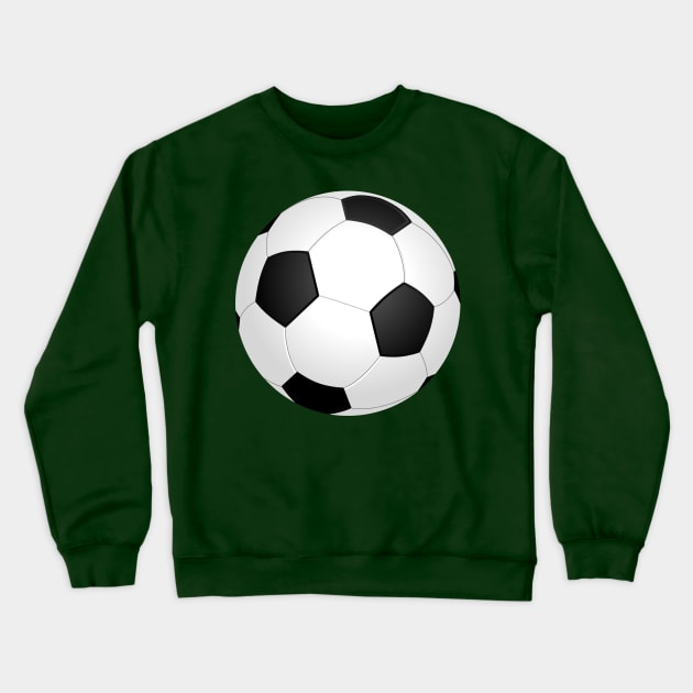 Soccer Ball - Football - Futbol Crewneck Sweatshirt by Humoratologist